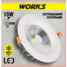 Світильник LED Works WAL2036-15w прозорий 15W (125727)