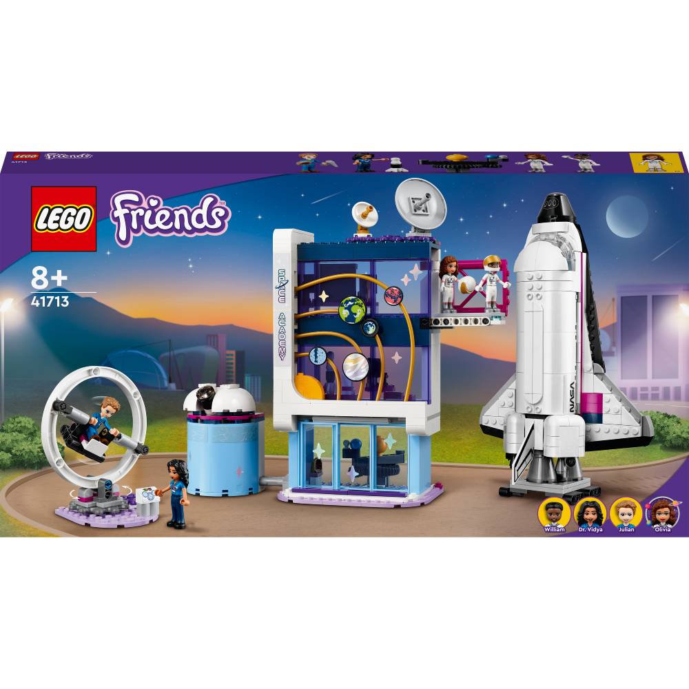 Конструктор LEGO Friends Космическая академия Оливии 757 деталей (41713)