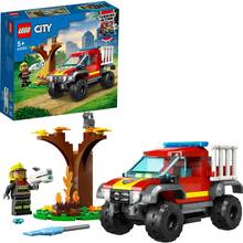 Конструктор LEGO City Fire Пожежно-рятувальний позашляховик (60393)