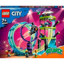 Конструктор LEGO City Stuntz Невероятное задание для каскадеров (60361)