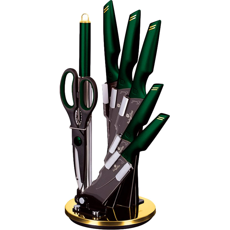 Набор ножей BERLINGER HAUS Emerald Collection 8 пр (BH-2690)