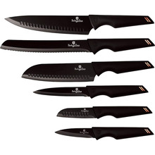 Набор ножей BERLINGER HAUS Black Rose Collection 6 пр (BH 2593)