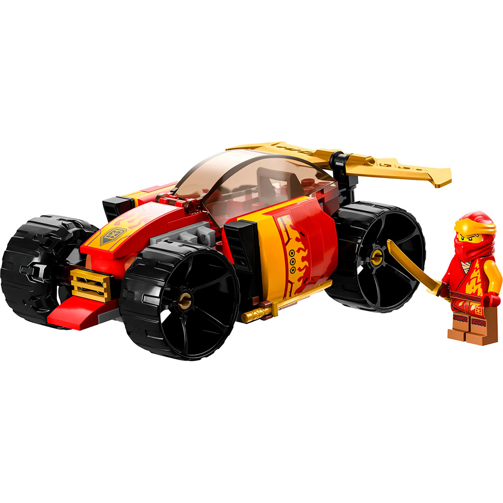 Конструктор LEGO Ninjago Гоночный автомобиль ниндзя Кая EVO 94 детали  (71780)