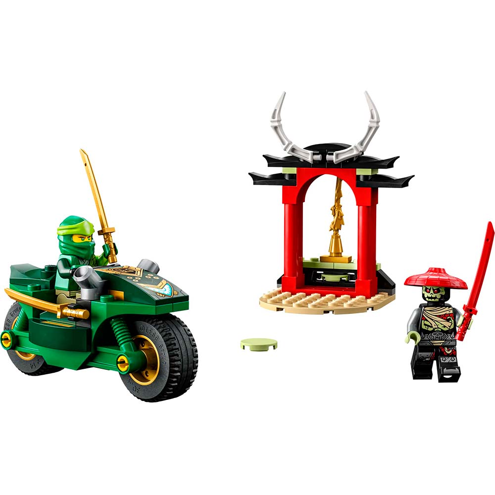 Конструктор LEGO Ninjago Дорожній мотоцикл ніндзя Ллойда 64 деталі (71788) Тип класичний