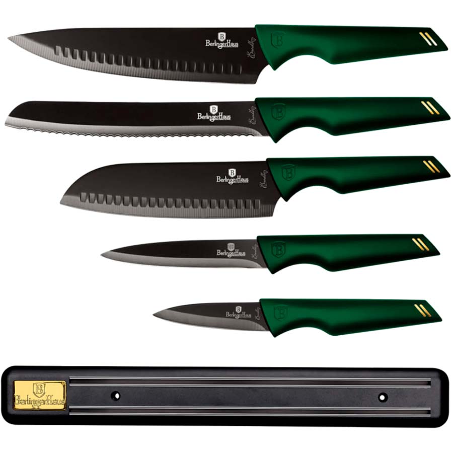 Набір ножів BERLINGER HAUS Emerald 6 пр. (BH-2696)