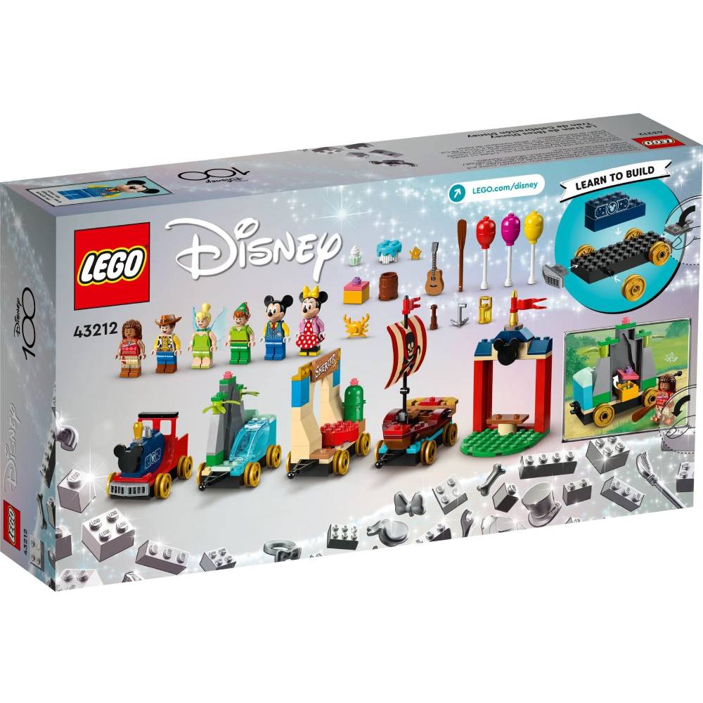 Конструктор LEGO Disney Святковий Діснеївський поїзд 200 деталь (43212)