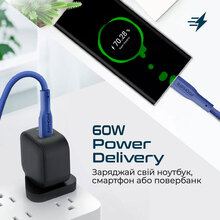 Кабель PROMATE USB-C - USB-C (xcord-cc.navy)
