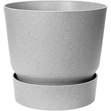 Горшок для растений ELHO Greenville Round 20 см Light granite (356934)