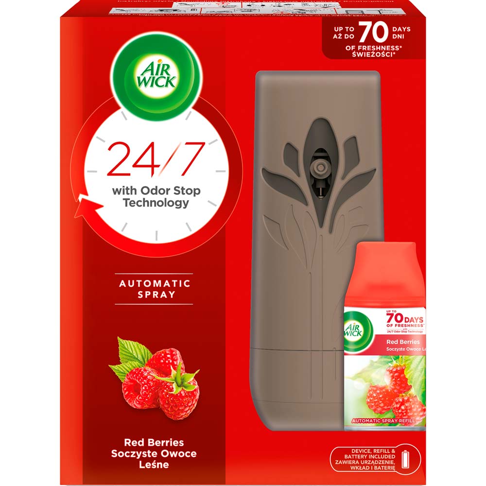 Автоматический освежитель воздуха Air Wick Freshmatic Life Scents Лесные ягоды 250 мл (3025000)