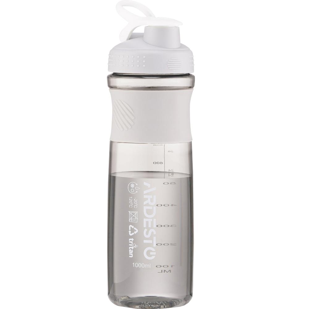 Пляшка для води ARDESTO Smart bottle 1000 мл Сіра (AR2204TG) Тип спортивна