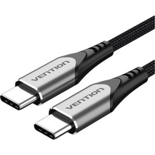 Кабель VENTION USB Type-C - USB Type-C 3A 1 м Black (TADHF)