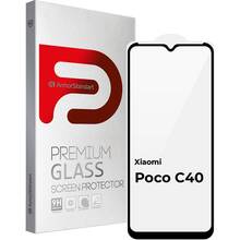 Защитное стекло ARMORSTANDART Full Glue для Xiaomi Poco C40 Black (ARM62954)