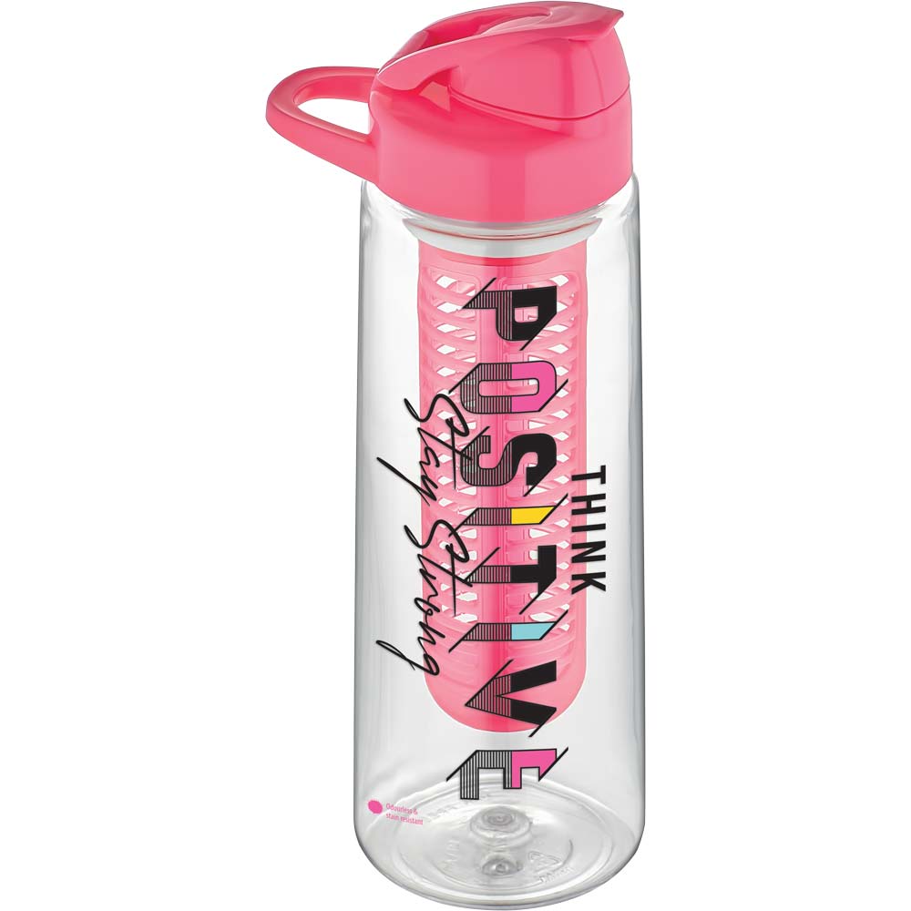 Пляшка для води GUSTO Lidya 730 мл Pink (126085)