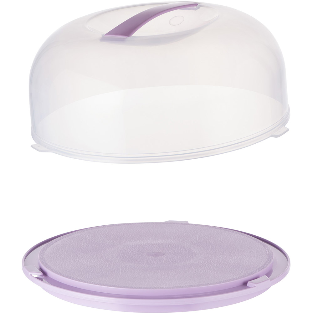 Тортовниця ARDESTO Tasty baking (AR2328LP) Матеріал робочої частини пластик