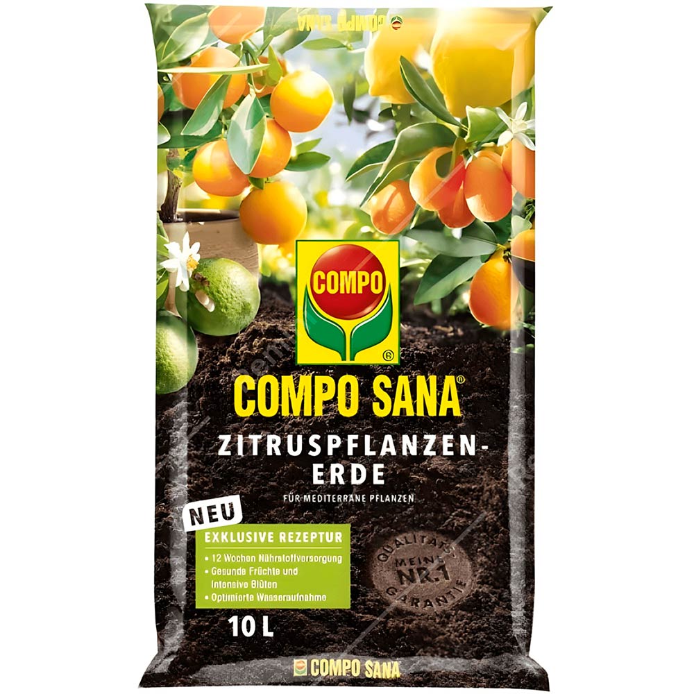 Торфосуміш для цитрусових рослин COMPO SANA 10 л (1671)