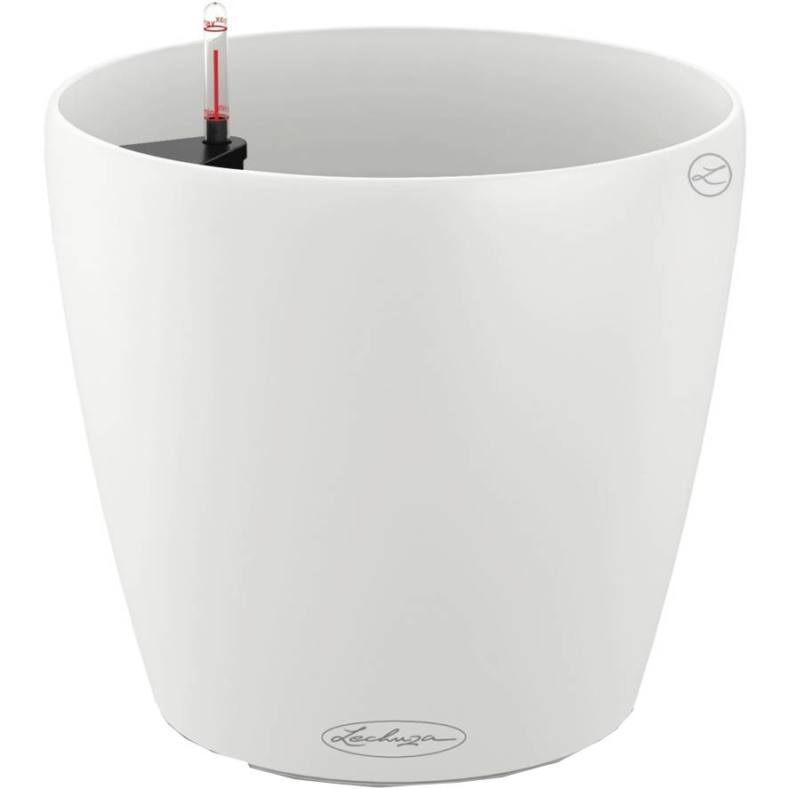 Вазон LECHUZA 28 Класіко Колор White (13190)