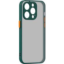 Львів - Чохол ARMORSTANDART Frosted Matte для Apple iPhone 14 Pro Dark Green (ARM64491)