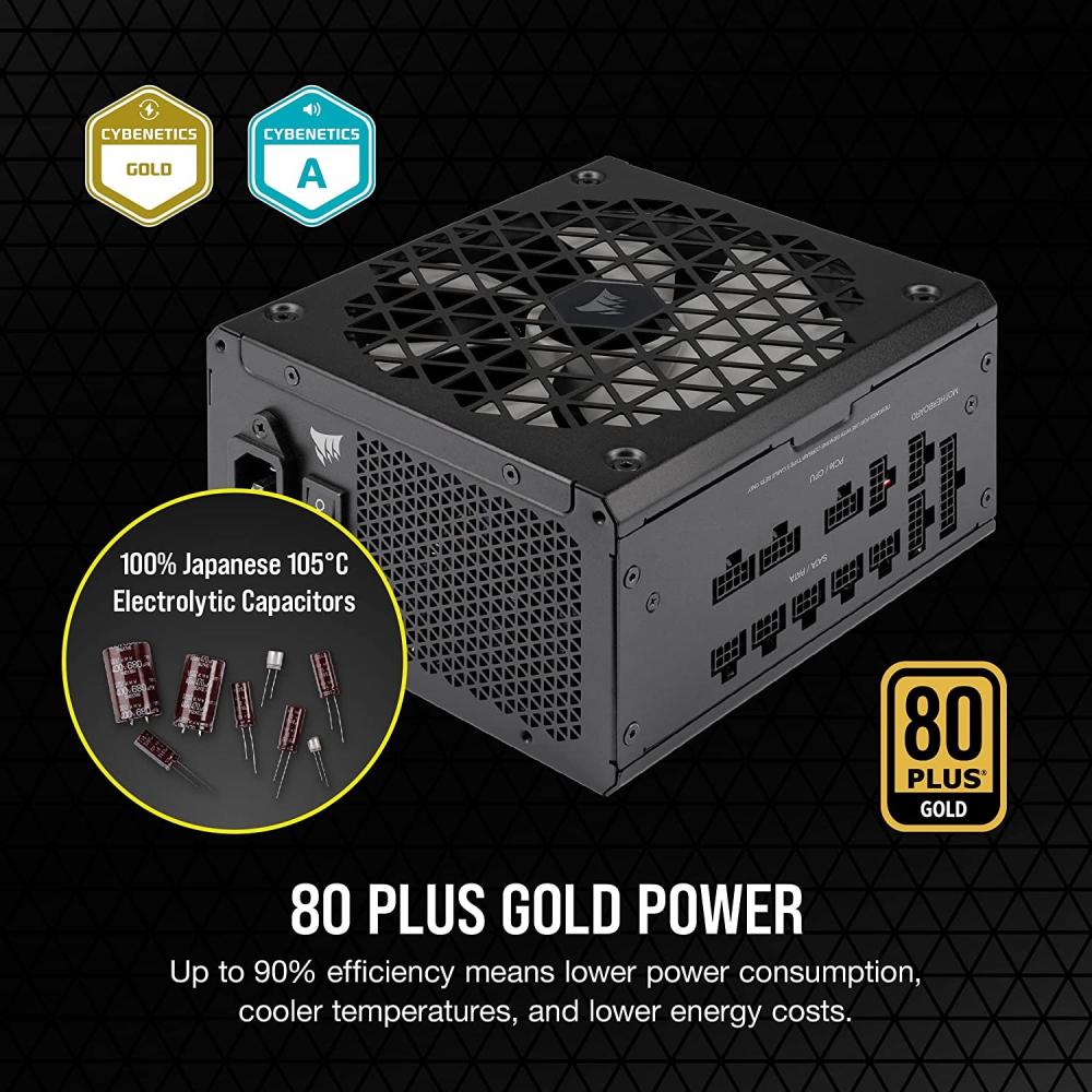 Изображение Блок питания CORSAIR RM850x Shift PCIE5 850W (CP-9020252-EU)
