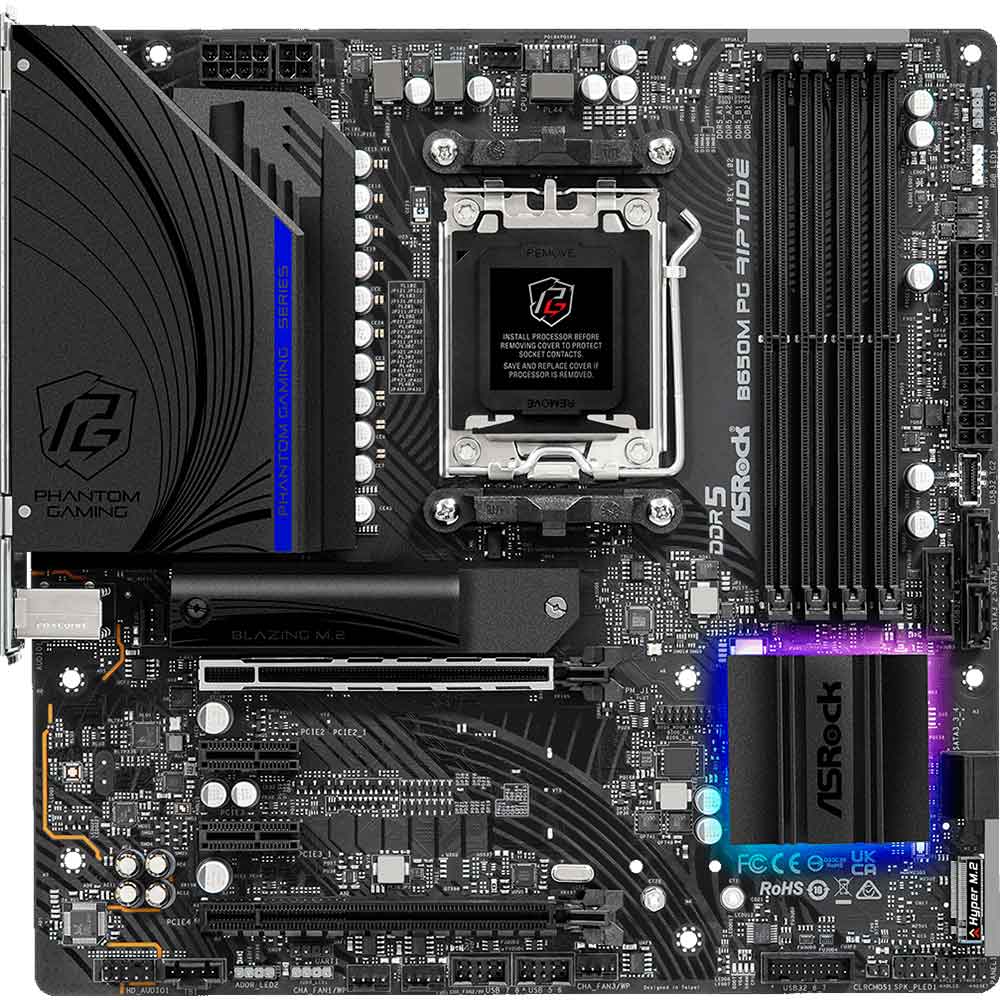 Материнська плата ASROCK B650M PG RIPTIDE (B650M_PG_RIPTIDE)