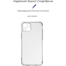Чехол ARMORSTANDART Air Force для Apple iPhone 14 Plus Cam cov Transparent (ARM65247)