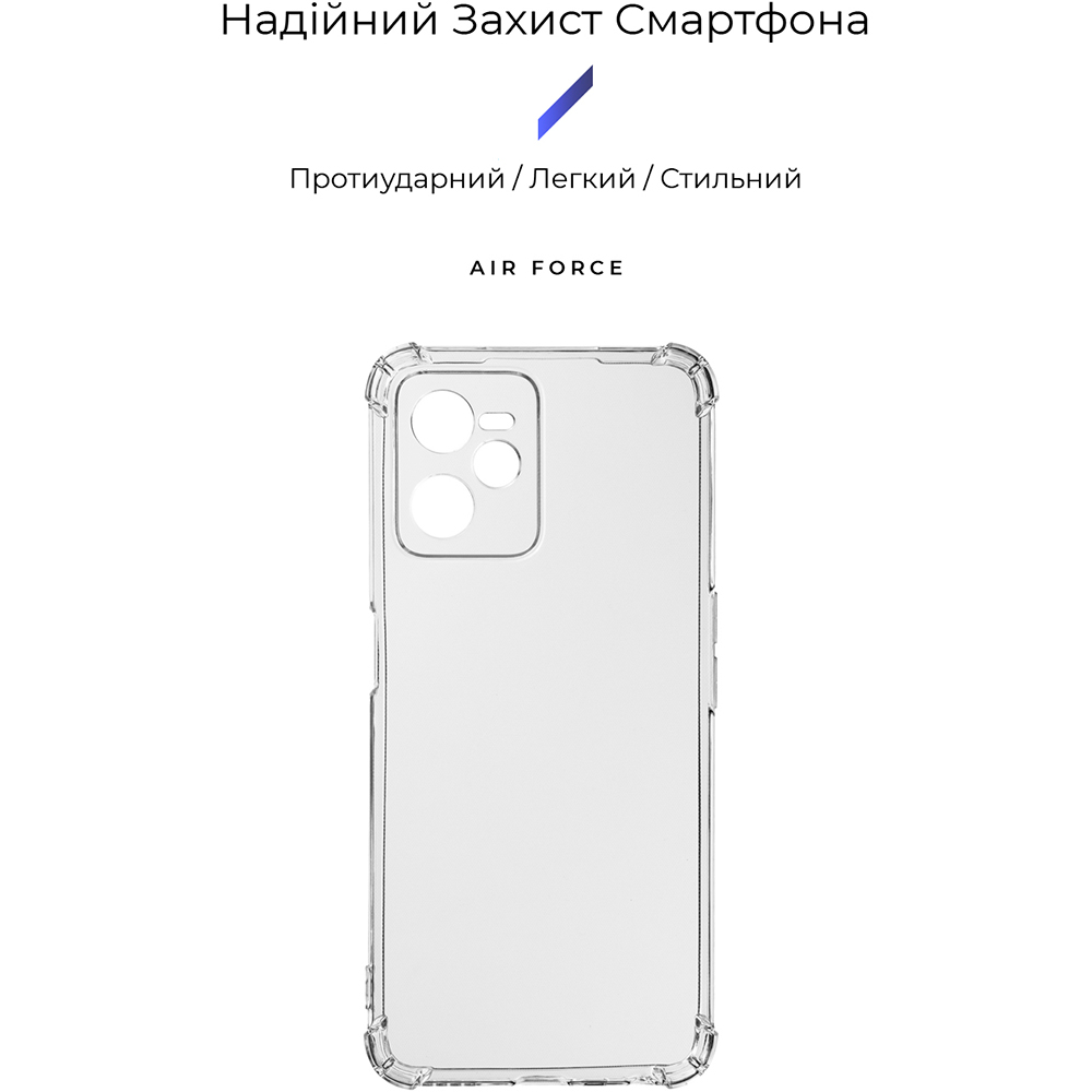 Чехол ARMORSTANDART Air Force для Realme C35 Cam cov Transparent (ARM66416) Совместимость по модели Realme C35