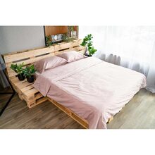 Простынь ARDESTO на резинке Mix&Match 160 х 200 + 30 см пудра (ART1620FSP)