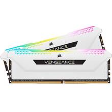 Набір CORSAIR 32Gb DDR4 3600MHz Vengeance RGB Pro SL White (CMH32GX4M2D3600C18W)