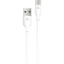 Кабель ACCLAB PwrX USB - USB Type-C 30W 1.2 м White (1283126559532)