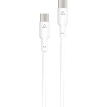 Кабель ACCLAB PwrX USB Type-C - USB Type C 60W 1.2 м White (1283126559563)