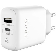 Зарядний пристрій ACCLAB AL-TC220 20W White (1283126556494)