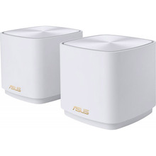 Купить в Днепре - Маршрутизатор ASUS ZenWiFi XD4 2PK PLUS White MESH (90IG07M0-MO3C20)