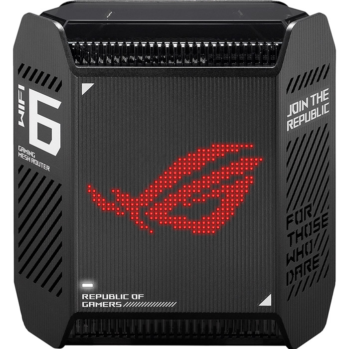 Маршрутизатор ASUS ROG Rapture GT6 1PK Black (90IG07F0-MU9A10)