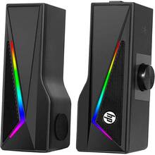Колонки HP DHE-6005 2.0 USB 6 Вт LED RGB (DHE-6005)