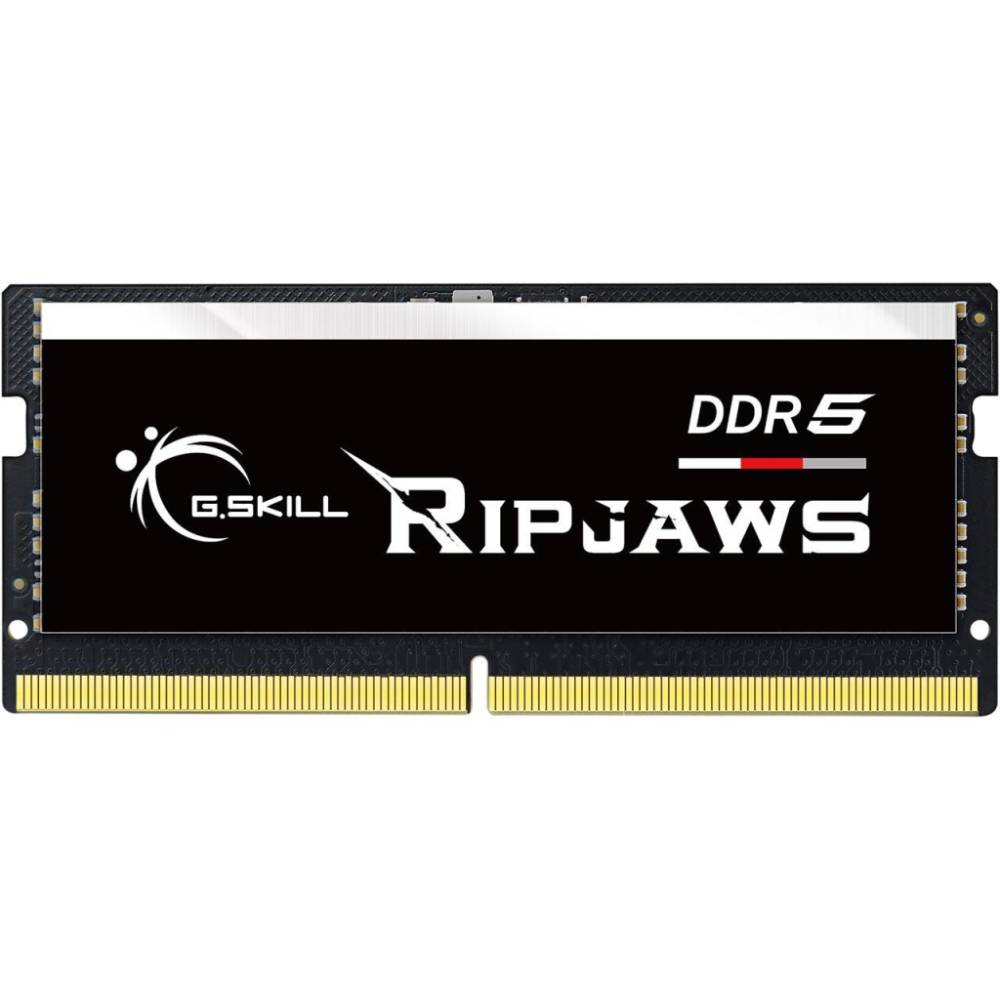 Модуль пам'яті G.SKILL SoDIMM DDR5 16GB 4800 MHz Ripjaws (F5-4800S4039A16GX1-RS)