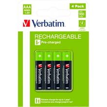 Аккумуляторы Verbatim AAA/HR03 NI-MH 950 mAh BL 4 шт (49514_usd)