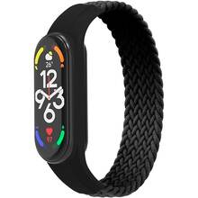 Ремінець ArmorStandart Braided Solo Loop для Xiaomi Mi Band 4/5/6 Size S Black (ARM59177)