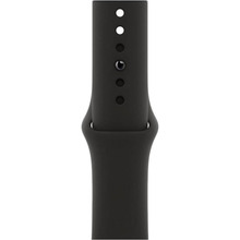 Ремешок APPLE для Apple Watch 45mm Midnight Sport Band-Regular (MKUQ3ZM/A)