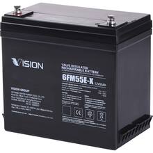 Акумуляторна батарея VISION FM 12V 55Ah (6FM55E-X)