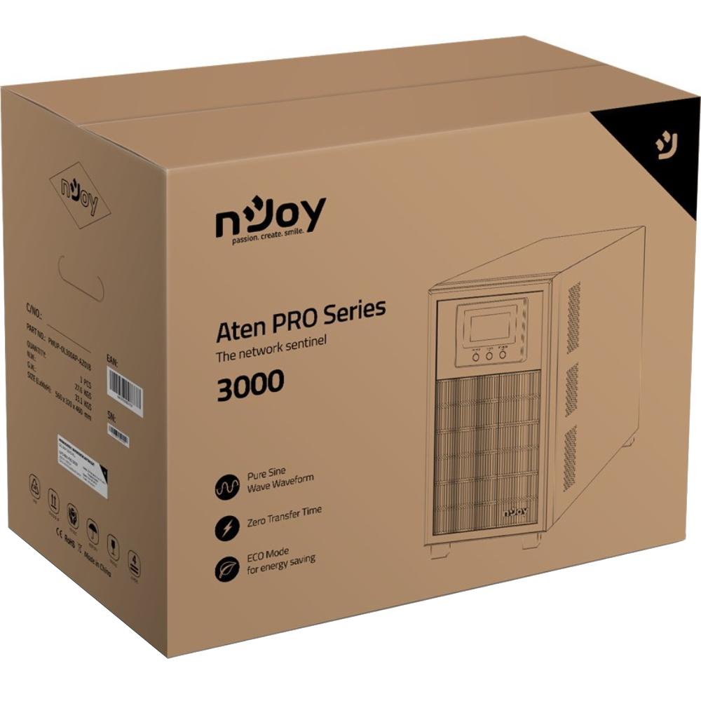 Фото ИБП NJOY Aten Pro 3000 (PWUP-OL300AP-AZ01B)