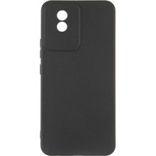 Чохол ARMORSTANDART Matte Slim Fit для Vivo Y02 Camera cover Black (ARM67060)