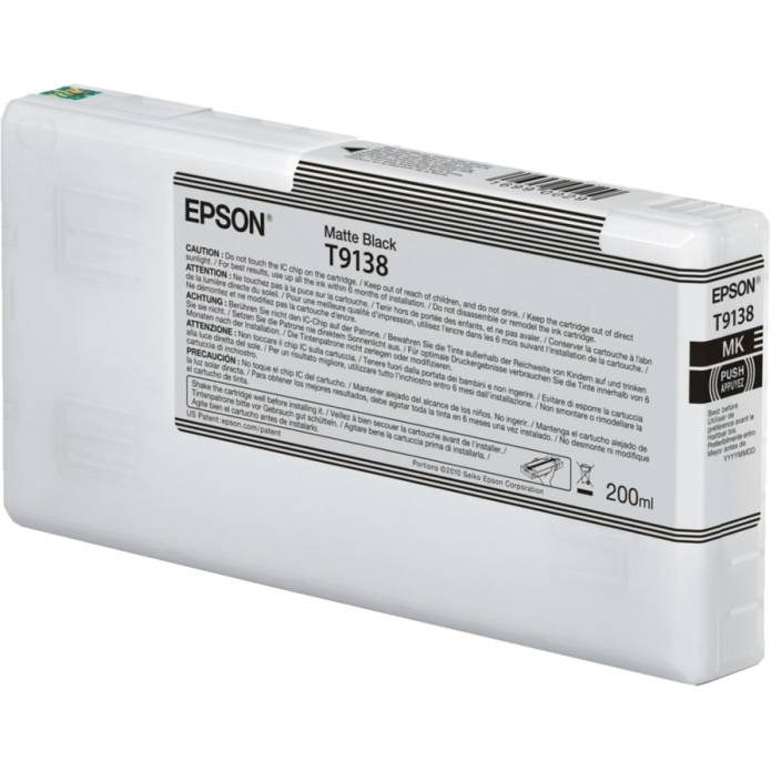 Картридж EPSON для SC-P5000 SC-P5000 200ml Matte Black (C13T913800)