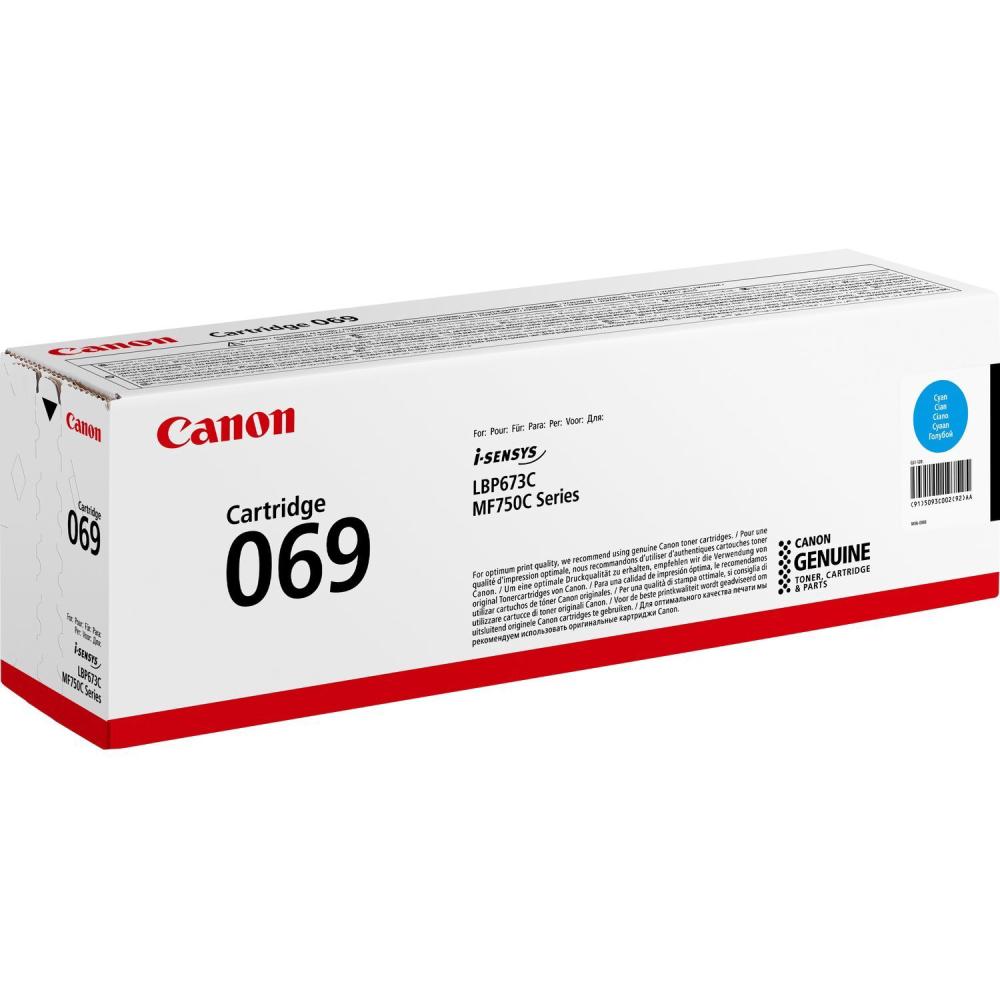 Картридж CANON 069 MF752Cdw/MF754Cdw Cyan (5093C002) Для бренда Canon