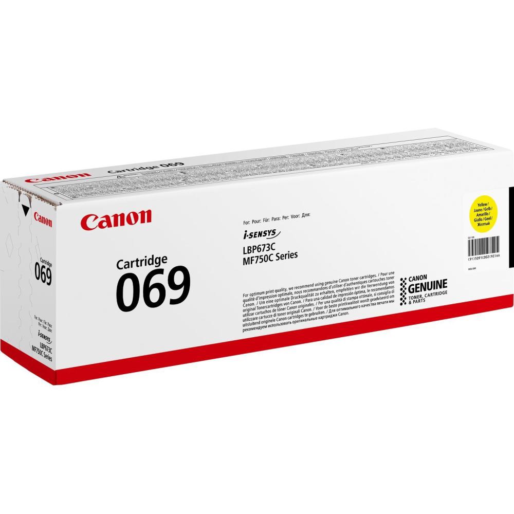 Картридж CANON 069 MF752Cdw/MF754Cdw Yellow (5091C002) Тип оригинальный