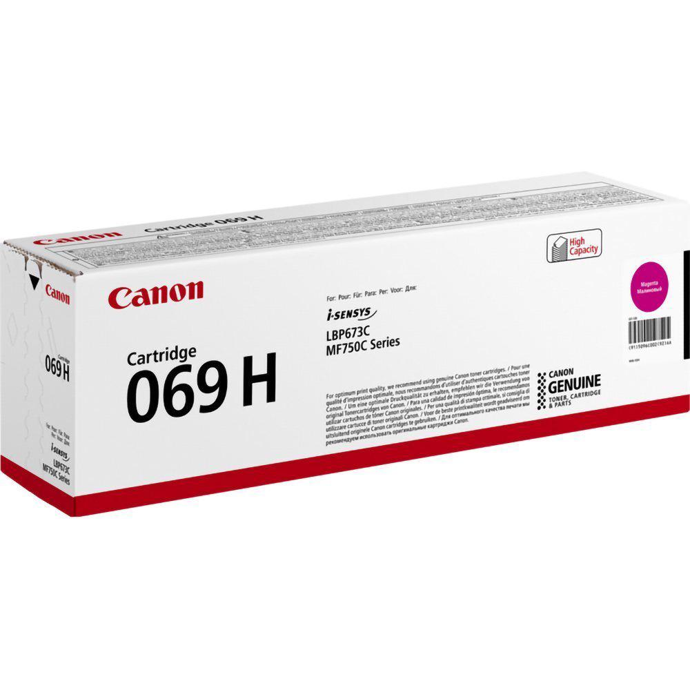 Картридж CANON 069H MF752Cdw/MF754Cdw Magenta (5096C002) Тип оригинальный