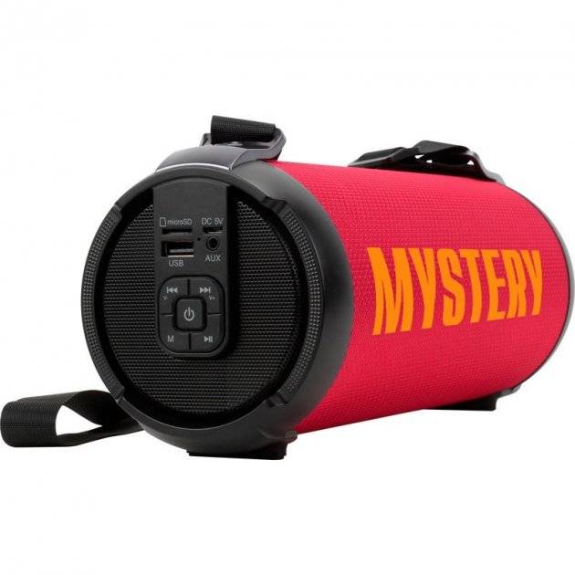 Портативная акустика MYSTERY MBA-739UB Red