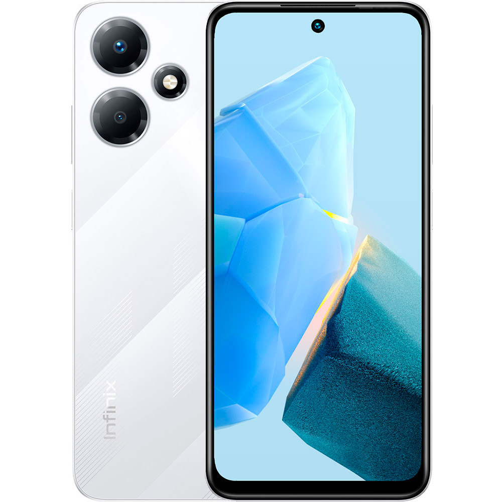 INFINIX HOT 30 PLAY X6835B 8/128 Gb Dual Sim Blade White (10042059) купить  в Киеве ➦ лучшая цена в Фокстрот по всей Украине: Харьков, Днепр, Одесса,  Николаев, Запорожье