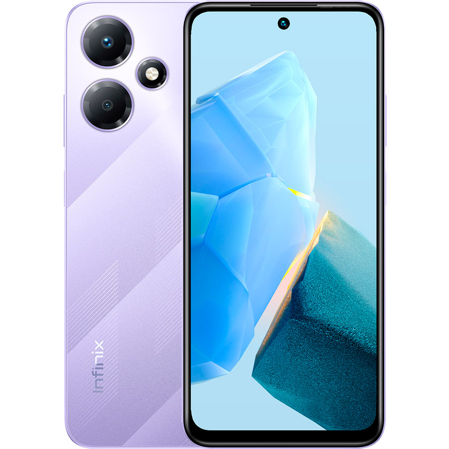 INFINIX HOT 30 PLAY X6835B 8/128 Gb Dual Sim Bora Purple (10042060) купить  в Киеве ➦ лучшая цена в Фокстрот по всей Украине: Харьков, Днепр, Одесса,  Николаев, Запорожье