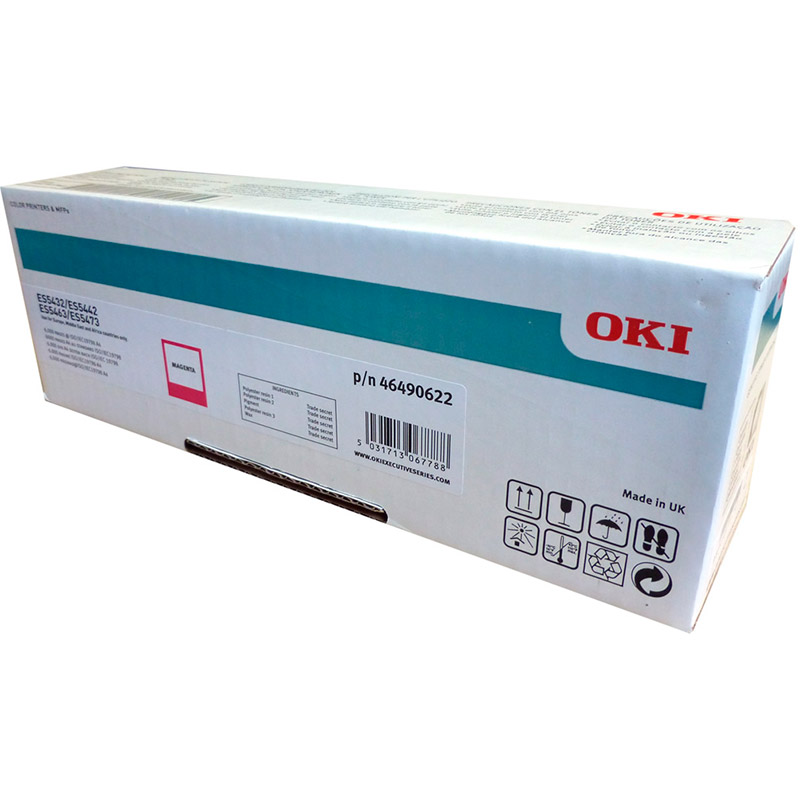 Картридж OKI TONER-ES5432/5473-MAGENTA-6K Magenta (46490622)