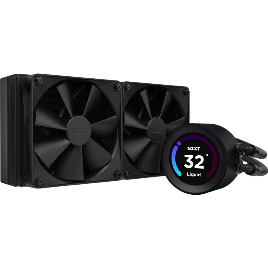 Водяное охлаждение NZXT Kraken Elite 240mm Black (RL-KN24E-B1) - в  интернет-магазине Фокстрот: цены, отзывы, характеристики | купить в Киеве,  Харькове, Днепропетровске, Одессе - Украина