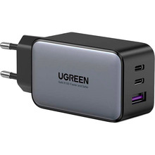 Зарядний пристрій UGREEN CD244 65W GaN Grey (10335)